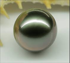 HUGE 14MM SOTH SEA GENUINE ROUND BLACK PEACOCK RED LOOSE ...