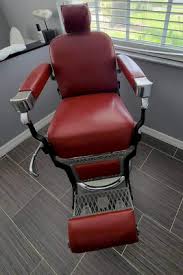 Koken Barber Chair 1930/40s Leather | eBay