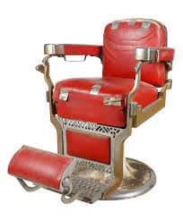 Lot - VINTAGE BARBER'S CHAIR