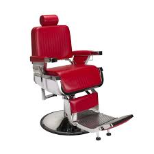 Capone Barber Chair Red - Salon Equipment Center