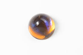 Vintage 11mm Mexican Fire Opal High Dome Round Cabochon ...