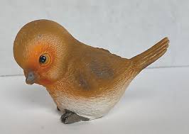 GiftCraft Small Brown BIRD Figurine 2 1/2"H x 3"L x 1 1/2"W ...