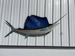 89" Sailfish Two Sided Fish Mount Replica - Quick Production ...