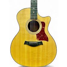 Used Taylor 314CE Natural Acoustic Electric Guitar Natural ...