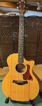 2004 Taylor 314-CE Grand Auditorium Acoustic Electric Guitar ...