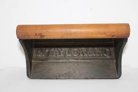 1978 Taylor & NG Bacon Press Wood Top Handle PIG FLOWERS ...