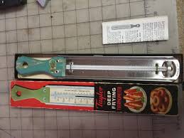Stainless Steel TAYLOR Deep Fry Thermometer with Box/papers ...