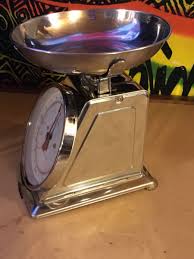 Vintage Unbranded Stainless Steel 4LB X 1/2oz Bowl Top ...