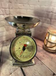 Balance De Cuisine Vintage En Acier Inoxydable | Outil De ...