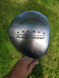 Taylor Made Burner SuperSteel 250 9.5* Driver S-90 Bubble ...