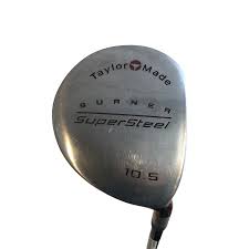 Used Taylormade BURNER SUPERSTEEL 10.5 Degree Regular Flex ...