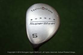 LH Taylormade Burner Super Steel 5 Wood Regular Flex Steel ...
