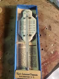 Vintage Taylor Roast Meat and Poultry Thermometer, Complete ...