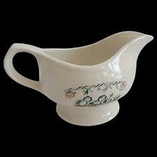 Pfaltzgraff Apple Valley Gravy Boat Vintage Pattern ...