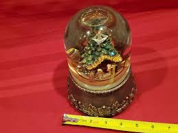 Fontanini Musical Glitterdome Tune: O Little Town of Bethlehem | eBay