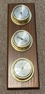 Vintage Barometer Thermometer | eBay