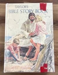 Vintage Taylors Bible Story Book 1970 Kenneth N Taylor HC DJ ...