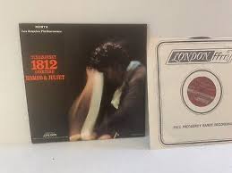 ZUBIN MEHTA TCHAIKOVSKY 1812 OVERTURE Romeo & Juliet CS-6670 ...