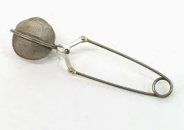 Vintage Tea Infuser Metal Strainer Spoon K341 | eBay