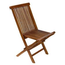Nordic Teak Oiled Outdoor Patio Folding Chair - Brown : Target