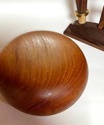 Handmade Teak Bowl Round Teak Bowl Nuts Storage Bowl Real Teak Wood Beautiful Grain Danish Design 1960-70s - Etsy Israel