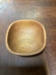 Set Of 2 Teak Wood Salad Soup Bowls - 5.75”D | eBay