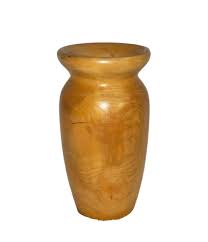 Vintage R Capt Le Brassus Switzerland Wood Vase | eBay