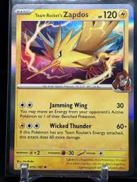 Team Rocket's Zapdos 070/182 Sv10: Destined Rivals Reverse Holo | eBay