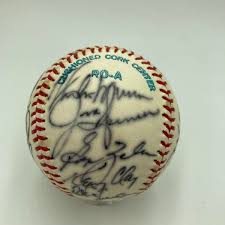 1978 New York Yankees World Series Champs Team Signed ...