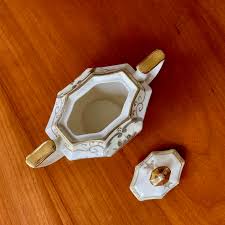 Hollywood Regency Moriyama Mori-machi Sugar Bowl - Etsy