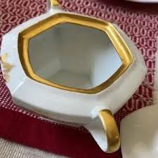M Z Austria | Dining | M Z Austria White Porcelain Gold ...