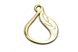 Wholesale Willow Leaf Toggle 14kt Gold Vermeil Amoracast