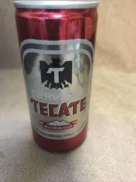 VINTAGE TECATE CERVEZA PULL TAB EMPTYBEER CAN MEXICO Steel Metal 1970's Top Open | eBay Australia