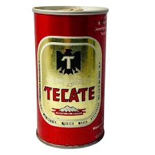 VINTAGE STEEL BEER Can Cerveza Tecate Mexico Eagle Dented Mexican Import Gift $11.97 - PicClick CA