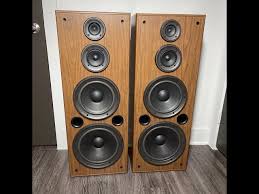 Vintage Technics SB-A55 Tower Speakers. 3 Way 40 inches tall ...