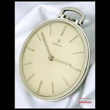 1971 Gübelin Swiss Pocket Watch. For Sale at Ruby Lane