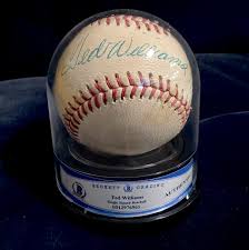 Ted Williams Signed and Dated "7/30/62" Vintage Official Ted ...