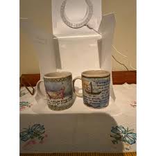 Vintage (1999) Charming Teddy Bear Ceramic Mugs Set ...