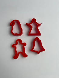 Vintage Christmas Cookie Cutters: Santa, Angel, Bell ...