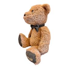 Barnsie Barnes & Noble Teddy Bear Plush Tan 2015 Bow Tie Stuffed Animal 14” EUC | eBay