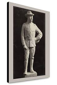 Amazon.com: ClassicPix Canvas Print 12x18: Statue of ...