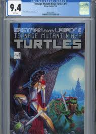 TEENAGE MUTANT NINJA TURTLES #13 NM 9.4 CGC WHITE PAGES ...