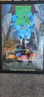 teenage mutant ninja turtles 1990 signed | Mercari
