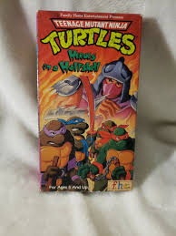 TMNT Teenage Mutant Ninja Turtles Heroes in a Halfshell (VHS, 1985) 12232397834| eBay