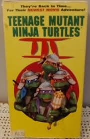 VHS Tape Teenage Mutant Ninja Turtles 3 New Line Home Video ...