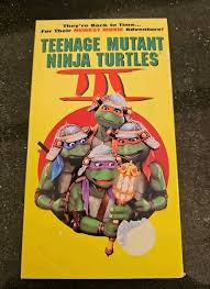 The Teenage Mutant Ninja Turtles III (VHS, 1993) 43396524330 ...