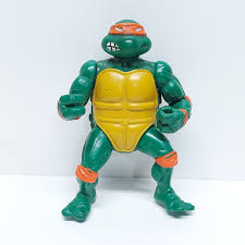 1988 VINTAGE TMNT SOFT HEAD MICHAELANGELO TEENAGE MUTANT ...