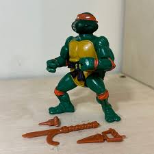 1988 TMNT Soft Head Michelangelo Near Complete Ninja Turtles ...