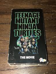 Teenage Mutant Ninja Turtles - The Movie (VHS, 1990 ...