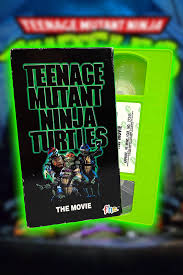 Teenage Mutant Ninja Turtles: The Movie GREEN VHS (1990 ...
